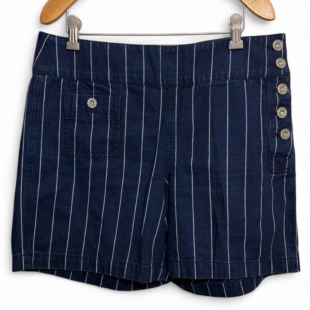 Ralph Lauren Vintage 90s Pinstriped Shorts